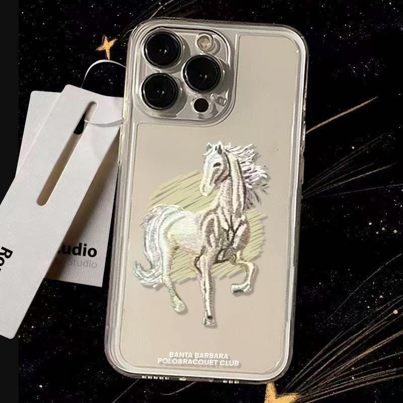 Чехол для мобильного телефона Pentium horse для iphone17promax apple 16/14pro Япония и Корея 13/12/15/11pro