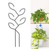 Leaf Shape Garden Trellis Metal Coated Stake Trellis Planter Plant Support Stake for Monstera Climbing Plant Potted Plants Houseplants