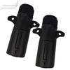 Yonuaret 7-Way Trailer Plug | Detachable 7-Way Round Trailer Connector | Waterproof Seal Wiring