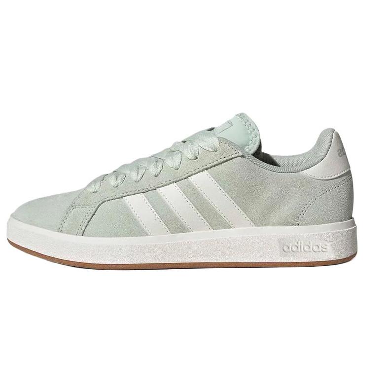 adidas Grand Court Base 00s Низкие Скейтбордические Кроссовки Женские Зеленые IH1685