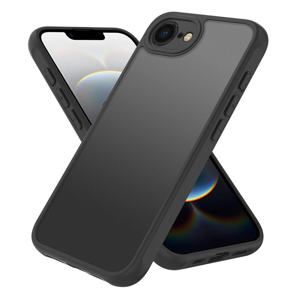 Чехол-накладка для iPhone 16e, матовый, PC+TPU, противоударный, задняя крышка для телефона