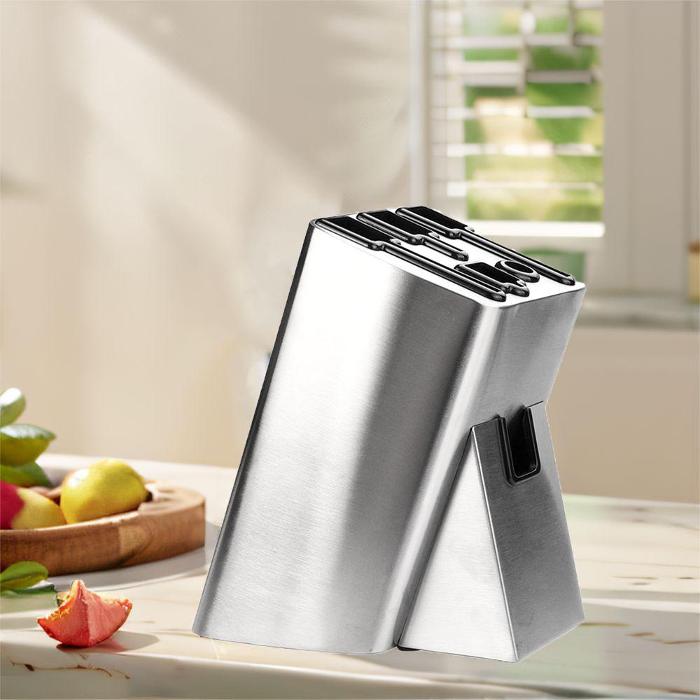 Держатель для ножей из нержавеющей стали Слив Подставка для хранения столовых приборов Подставка для хранения ножей Ресторан