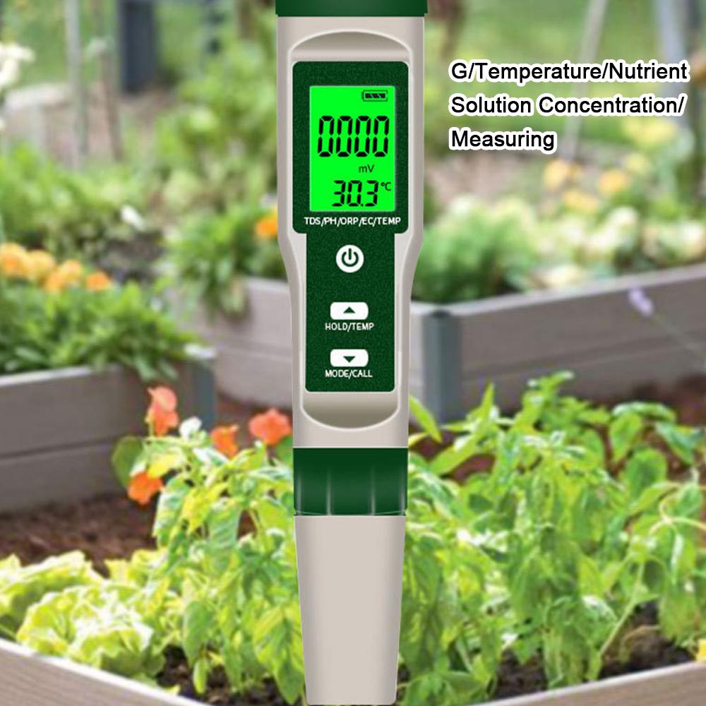 Многофункциональный цифровой тестер качества воды 10 в 1 Портативная ручка для измерения качества воды с высокой точностью