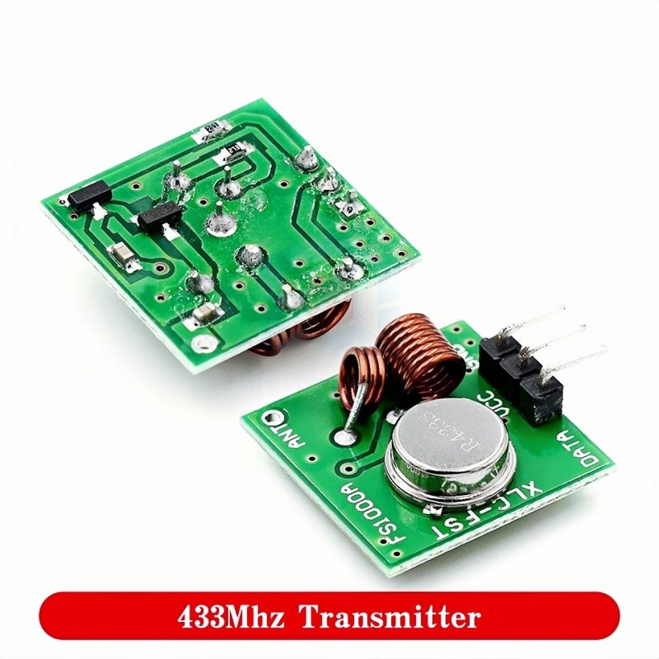 Smart Electronics 433Mhz RF transmitter and receiver Module link kit For arduino/ARM/MCU WL diy 315MHZ/433MHZ 433.92MHZ wireless