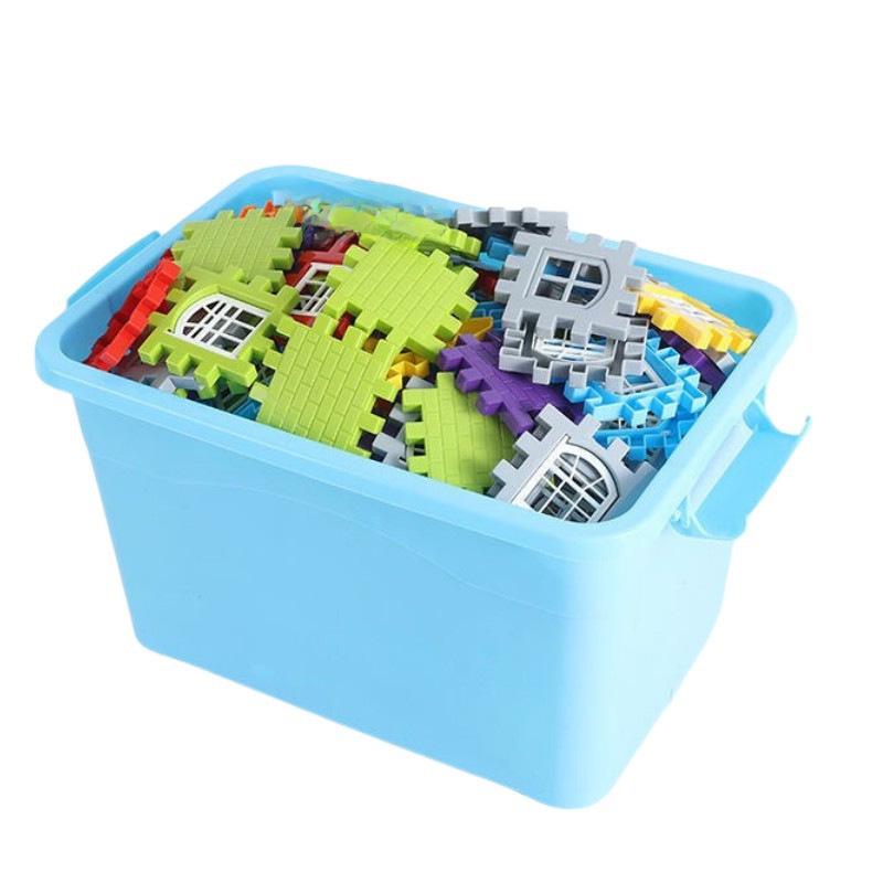 Игрушки-конструкторы для трансграничных перевозок: Детский набор «Замок и дом» из крупных деталей