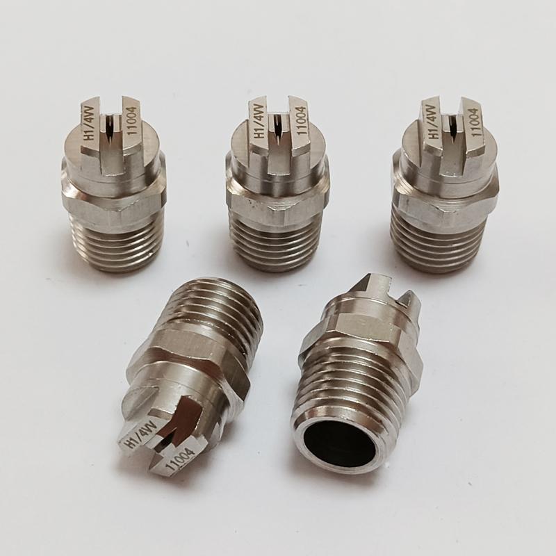1/4" BSPT нержавеющая сталь плоскоструйная форсунка для очистки
