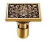 Antique Brass Bathroom Floor Drain Deodorization Shower Drain Square Shape