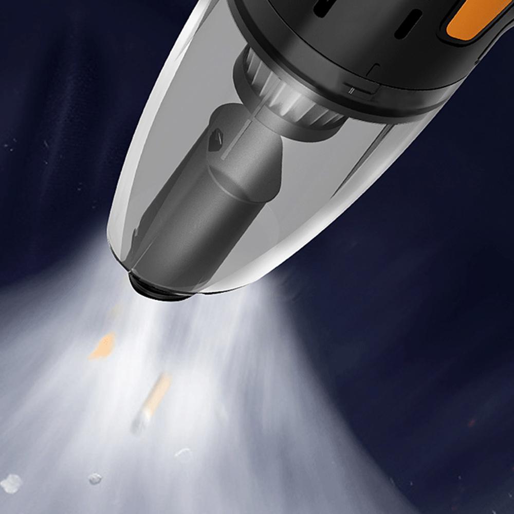 Мощный автомобильный воздушный насос «четыре в одном» Бытовой беспроводной пылесос Ручной портативный воздушный насос Модель с беспроводной зарядкой 9000 Па