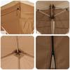Pop up Party Tent 575 x 288 x 245 cm Beige Oxford Fabric