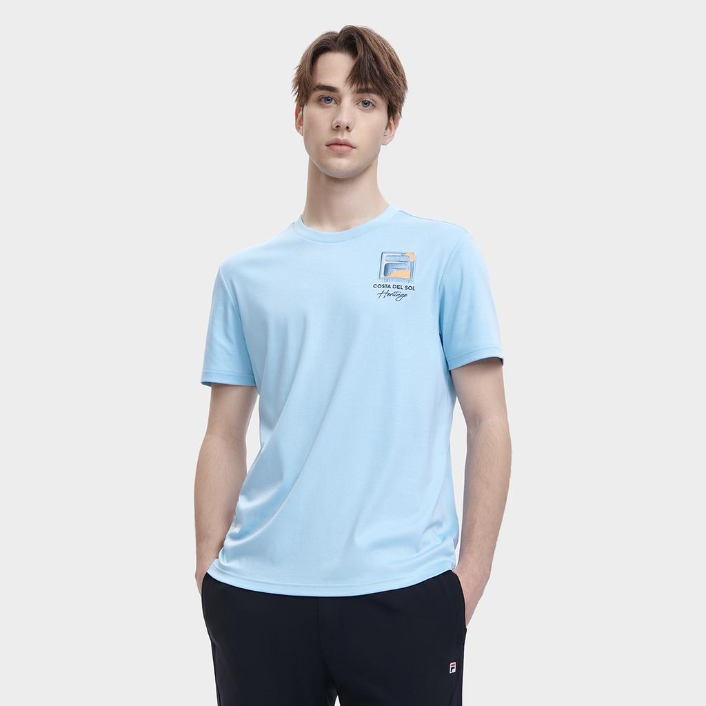Fila Футболка мужская Tiffany Blue F11M328104F-LB