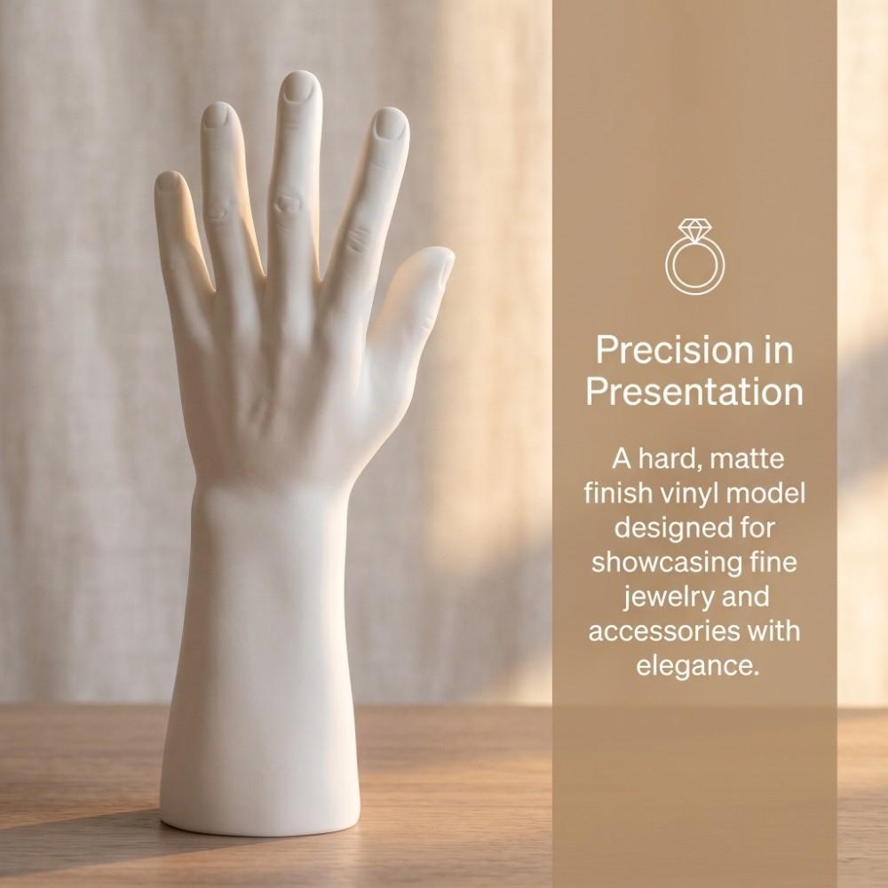 Standing Mannequin Hand Realistic Hand Display Stand Male Hand Model Watch Display