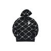 Fila Fusion Унисекс Худи на молнии с принтом QR-кодов по всей поверхности Верхняя одежда Глубокий черный T11U316501ABK