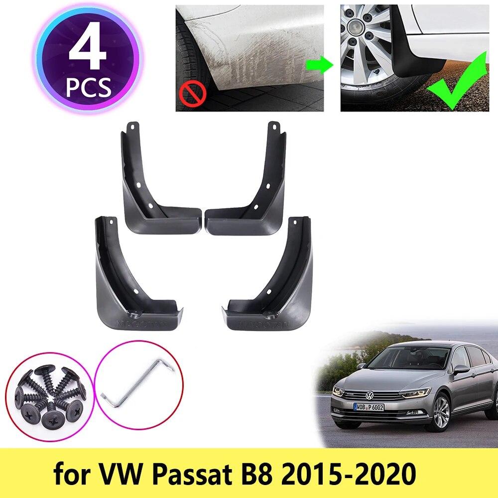 For VW Volkswagen Passat B8 2015 2016 2017 2018 Mudguards Mudflap Fender Mud Flaps Splash Guards Front Car Accessories