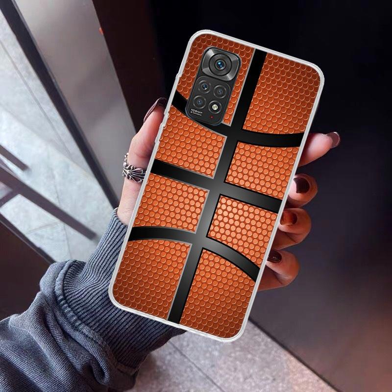 Basketball Basket Sports Phone Case For Xiaomi Redmi Note 15 14 14S 13 12S 12 Pro Plus 11S 11 10S 10 4G Cover 11E 11T 5G Print F
