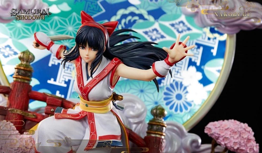 Уникальная художественная студия Samurai Spirits Nakoruru масштабная полистоун окрашенная готовая фигурка 1/6