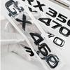3D ABS Логотип Для Lexus GX470 LX570 LX600 RX350 RX300 Эмблема Цифры Буквы Наклейка Наклейка На Багажник Автомобиля Клейкая Наклейка Аксессуары