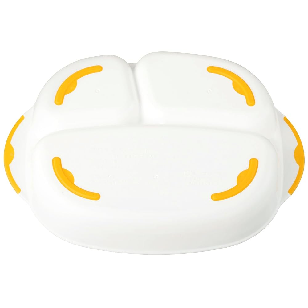 LEC Anpanman Lunch Plate 25×19.5×3.5cm Microwave & Dishwasher Safe with Non-Slip Base