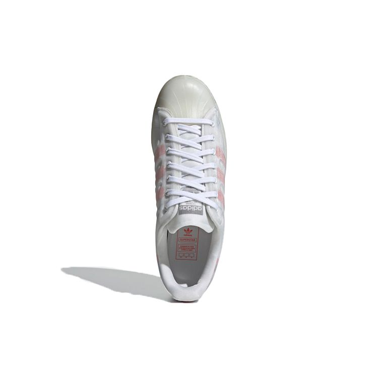 adidas Кроссовки унисекс Superstar Futureshell White Semi Solar Red Cloud-White Bright-Blue FX5544