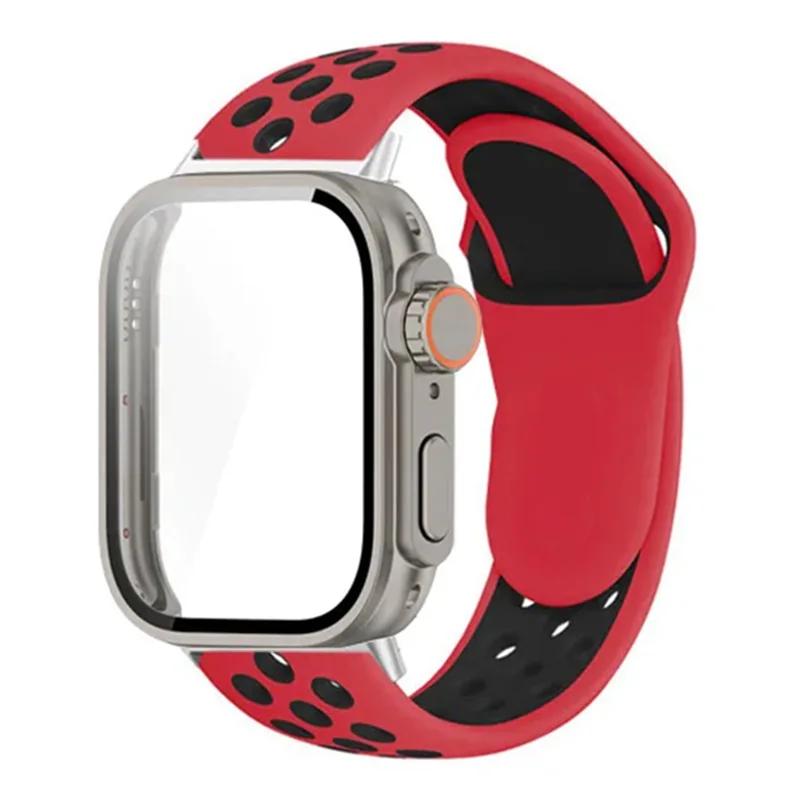 Чехол+Силиконовый ремешок для Huawei Watch Fit 3 Замена на ультра 49 мм Защитное стекло с экраном для Huawei fit 3 Ремешок