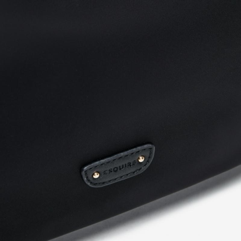 Esquire Collection Esquire Round Shoulder Bag Black