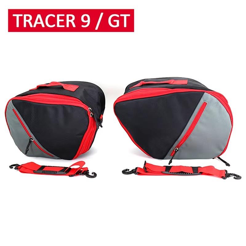 For Yamaha Tracer 9 Gt Tracer 9gt Motorcycle Luggage Bags Black Expandable Inner Bags Tracer9 Gt Tracer900