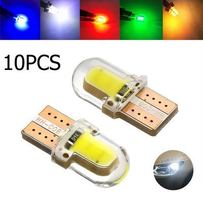 5/40 шт. T10 W5W LED Canbus Безошибочный Свет COB T10 LED Лампа T10 W5W LED Лампочка Белый Свет для Приборной Панели Лампа Автоаксессуары
