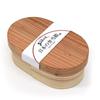 Made In Japan, Japanese Cedar Bento Box, Oval, Magewappa, Approx. 500ml