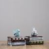 Retro American Bird Bookend - Decorative Home, Living Room & Desk Ornament
