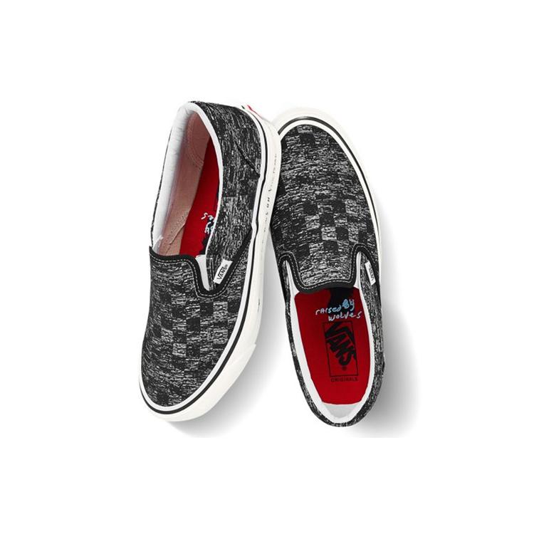 Слипоны Raised By Wolves x Слипоны Og Classic Vans Lx 'TV Static' VN0A45JK00T