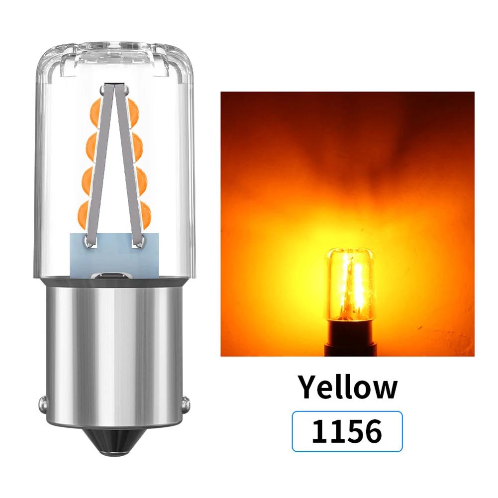 1156 BA15S P21W Светодиодная 1157 BAY15D P21/5W Лампа 3030 SMD CANBUS Автомобильная Поворотная Лампа Стоп-сигнал Заднего Хода 6000K 12V Белый Универсальная