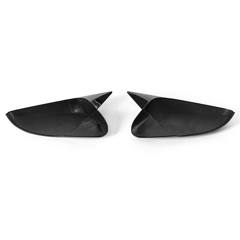 2012-2018 Hyundai Veloster Glossy Black Bull Horn Mirror Cover