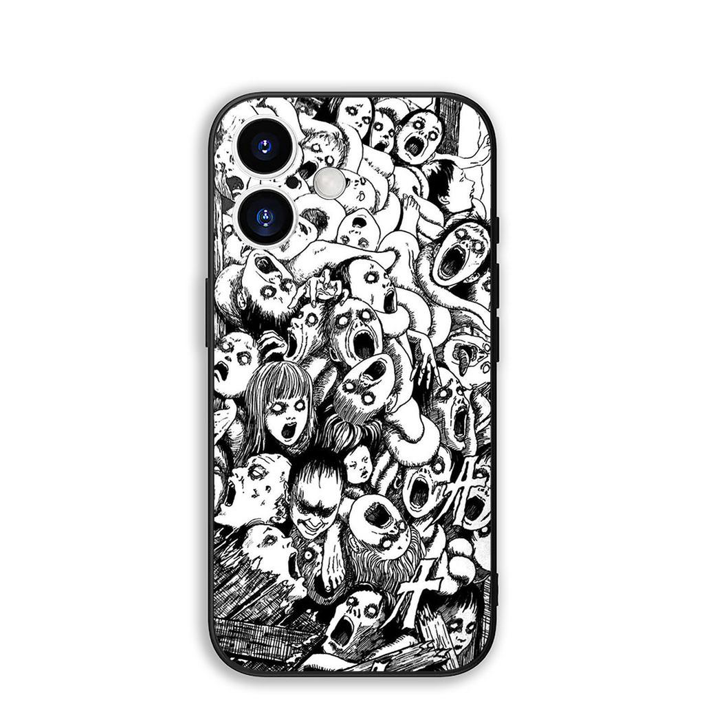 Чехол для Apple iPhone 17 16 Plus 13 12 Pro Max Mini X XR Xs ProMax 16E 15+ 17+ Air Phone Case Коллекция Томи Аниме Дзюндзи Ито