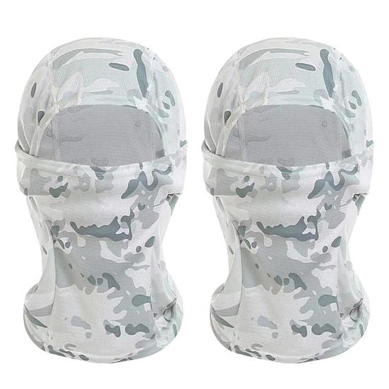 1/2Pcs Winter Cycling Skiing Neck Balaclava Cover Face Head Warmer Scarf Hat