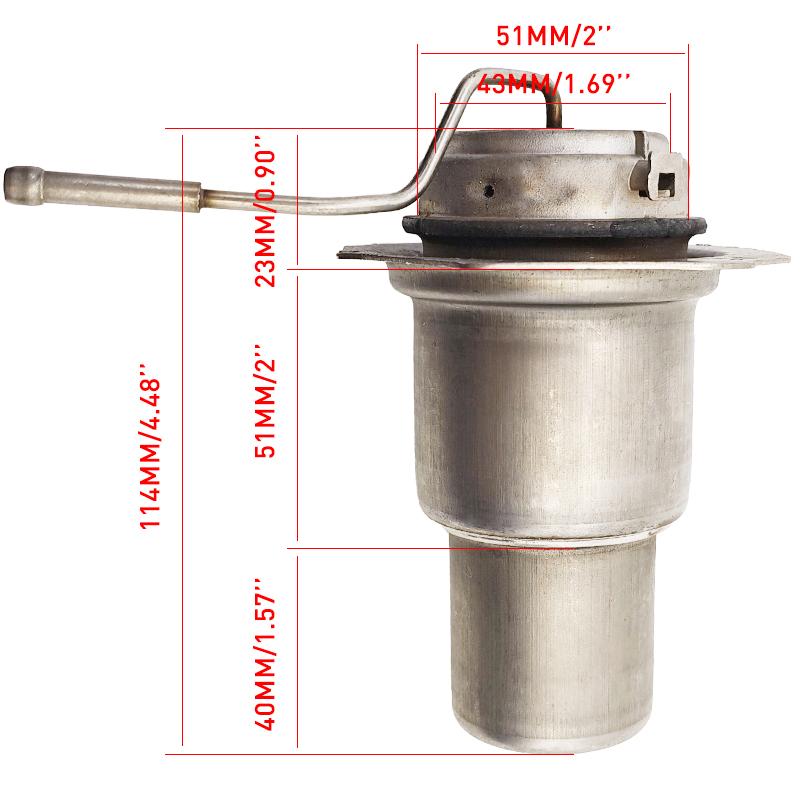 5 кВт дизельный стояночный обогреватель с воздушным охлаждением для Webasto Thermo Top CEZP с квадратным отверстием из нержавеющей стали, камера сгорания 1322849A 92995D 92335C