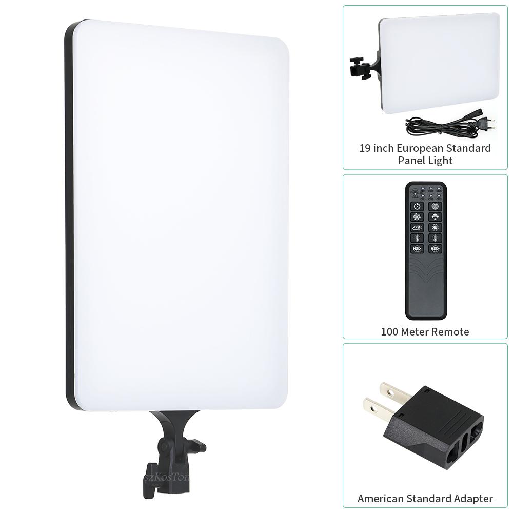 LED Video Light Panel Photo Studio Kits 3200K-5700K Softer Lighting for Tiktok Studio Outdoor Shooting Portraits YouTube Wedding