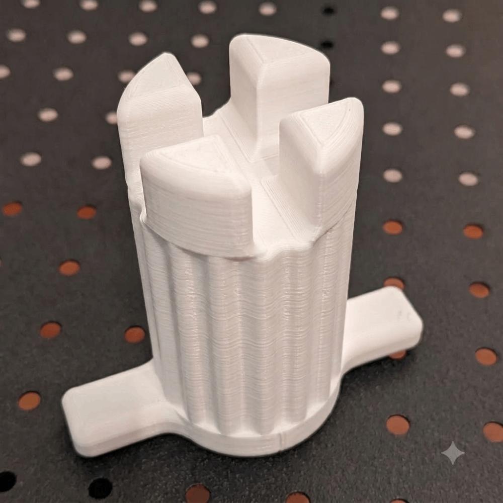 Ribbed Grip Drain Pump Filter Cover Remover Laundry Appliance Maintenance Tool for Stuck Filters