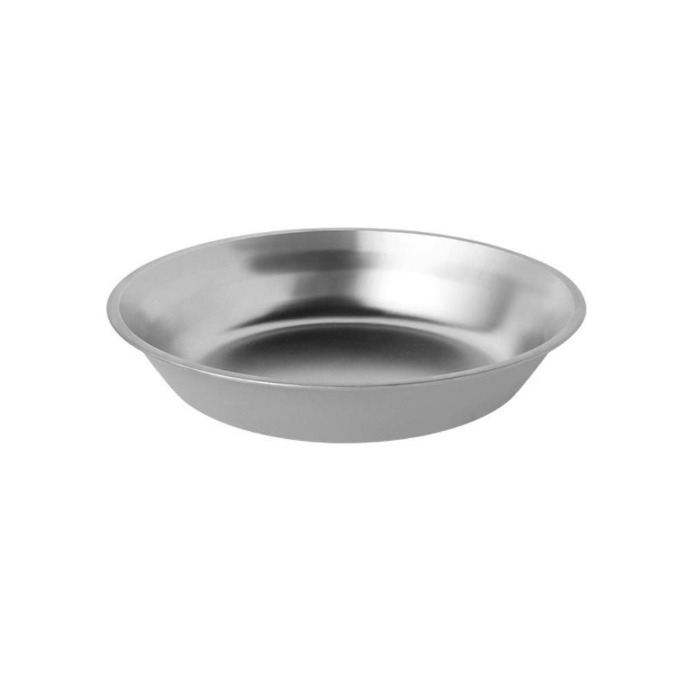 Wide Mouth Cat Food Bowls Anti-Tip Dog Food Dish Stainless Steel Dog Bowl Pet Drinking Feeding