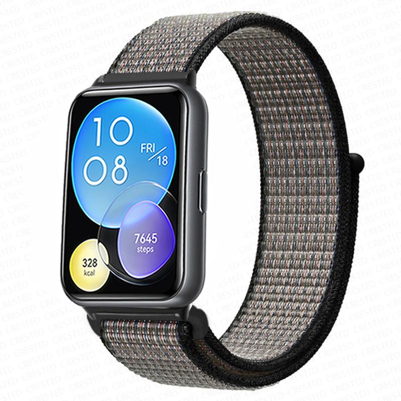 Ремешок для Huawei Watch Fit 2 Браслет для умных часов Аксессуары Запасной браслет нейлоновый Браслет Correa Huawei Watch fit2 strap