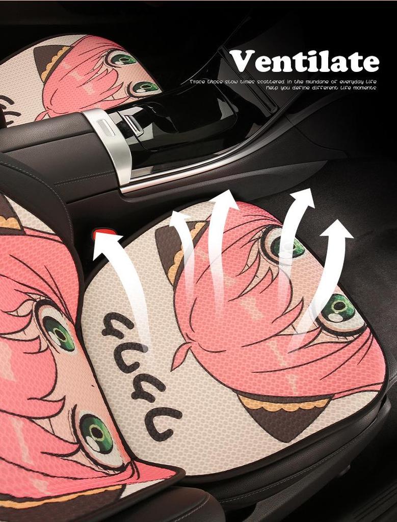 Anya Cartoon Cute Four Seasons Car Seat Cushion for Jeep Compass, Renegade, Lynk & Co 01 z20