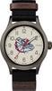 Часы Timex Men's College Pride 40 мм - Gonzaga Bulldogs с черным ремешком, Gonzaga Bulldogs, Gonzaga Bulldogs. , ремень