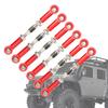 6Pcs Aluminum Alloy   Push RodsTurnbuckle Rod Linkage Accessories for RC Car  