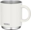 safe Thermos Vacuum Insulated Mug 450ml White WH [Dishwasher model] JDS-450