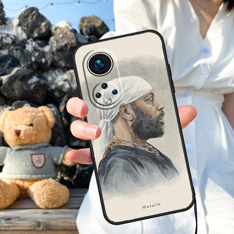 Император Эфиопии Менелик II Чехол Для Honor Magic 7 Lite 5 6 8 Pro X9a X9b X9c X9d X8b X8c 50 70 90 200 400 Win RT Чехол