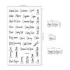 274 шт. креативные прозрачные водостойкие этикетки-маркеры для духов со специями