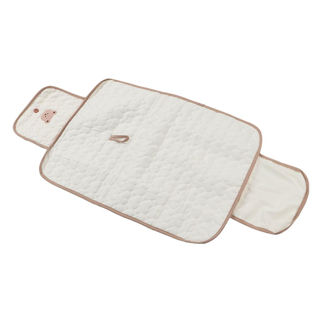 Baby Portable Changing Diaper Pad Foldable Waterproof Travel Diaper Changing Mat for Newborn Bear