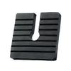 Tokyo Soundproof Anti-vibration Rubber for Air Conditioner Outdoor Unit Plug-in Type (4 Pieces) THI-608 Black 8170ao