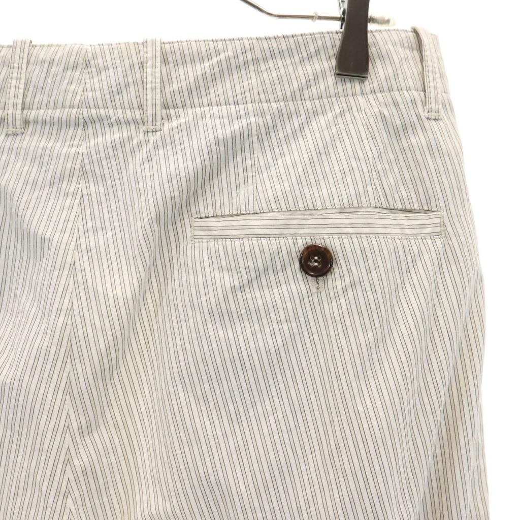 Marni Сделано в Италии Брюки до щиколотки в полоску 44 Слоновая кость Мужские Б/У