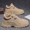 Spring Men's Shoes Work Site Labor Protection Shoes Trend All-match Anti-slip and Wear-resistant Sports Leisure Dad Shoes