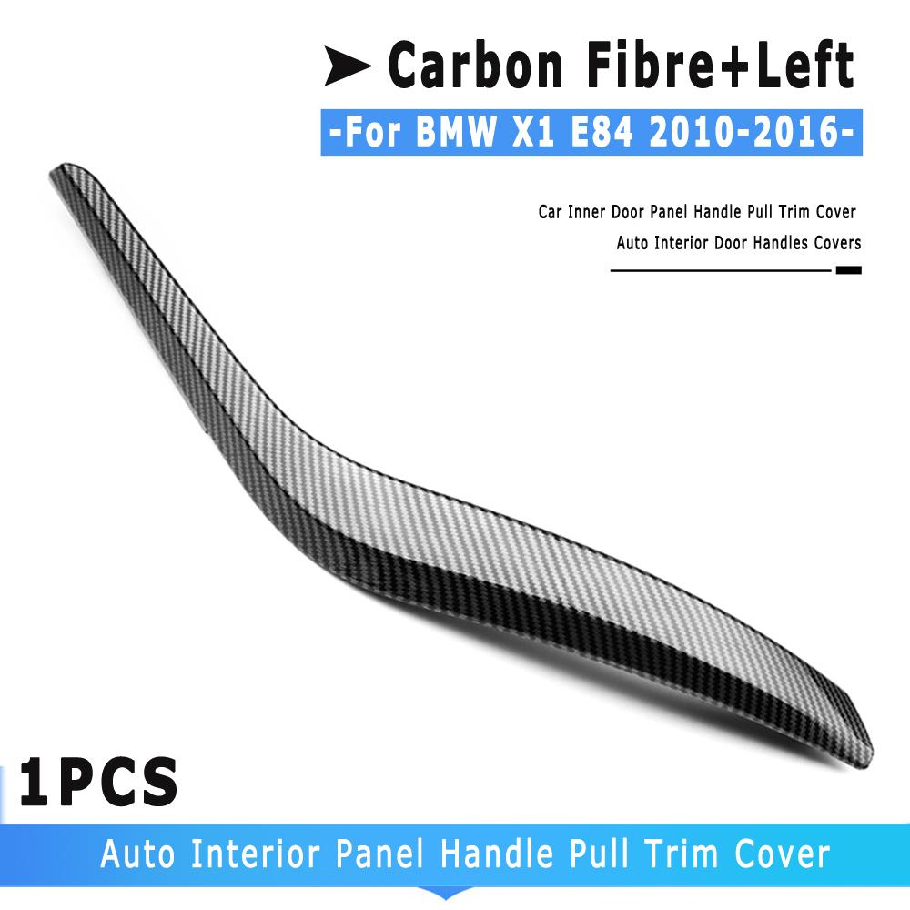 Автомобильная черная/бежевая внутренняя дверная ручка, панель, накладка, автомобильные аксессуары для BMW X1 E84 16d/16i/18d/20d 2008-2016