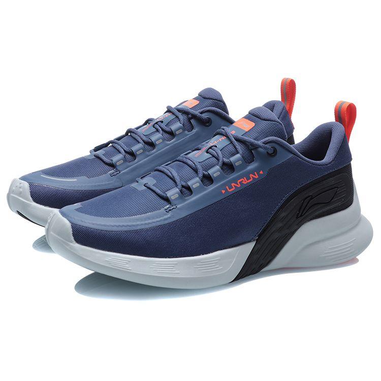Li Ning Cfr амортизационные кроссовки Rebound Low Top унисекс кроссовки сине-черные ARHQ221-3